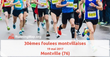 30èmes foulees montvillaises