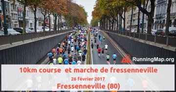 10km course  et marche de fressenneville 2017