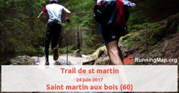 Trail de st martin