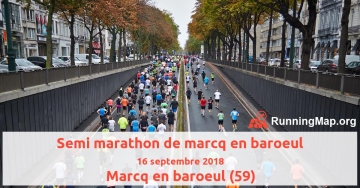 Semi marathon de marcq en baroeul