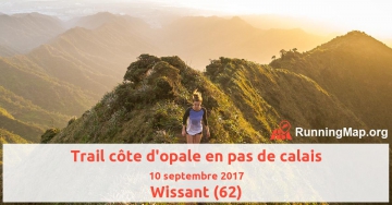 Trail côte d'opale en pas de calais