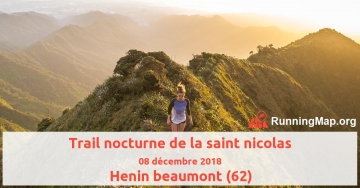 Trail nocturne de la saint nicolas