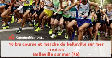 10 km course et marche de belleville sur mer