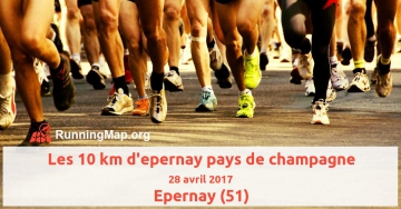 Les 10 km d'epernay pays de champagne